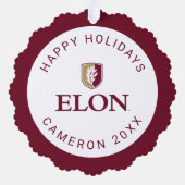 Elon Ornament Karte (Rückseite)