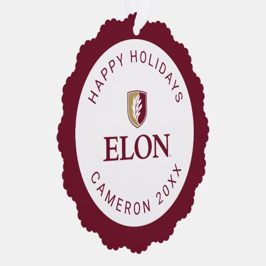 Elon Ornament Karte (Rechts)