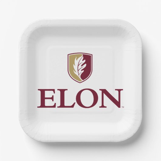 Elon Pappteller (Vorderseite)