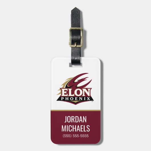 Elon Phoenix Gepäckanhänger (Vorderseite vertikal)