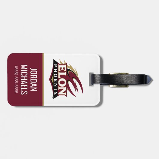 Elon Phoenix Gepäckanhänger (Rückseite horizontal)