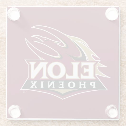 Elon Phoenix Glasuntersetzer (Rückseite)