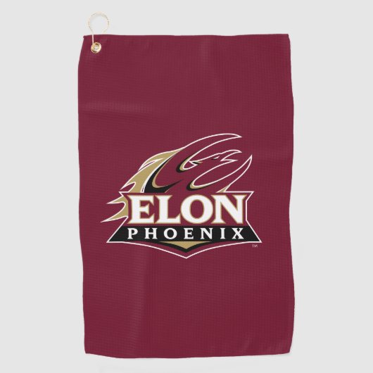 Elon Phoenix Golfhandtuch (Vorderseite)
