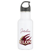 Elon Phoenix-Logo Edelstahlflasche (Vorderseite)