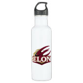Elon Phoenix-Logo Edelstahlflasche (Vorderseite)