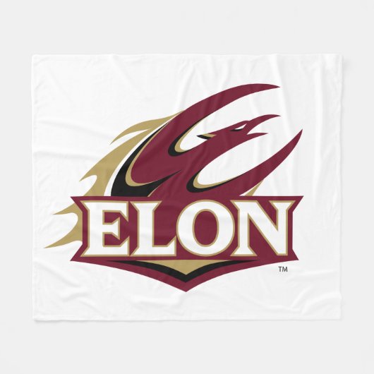 Elon Phoenix-Logo Fleecedecke (Vorderseite (Horizontal))