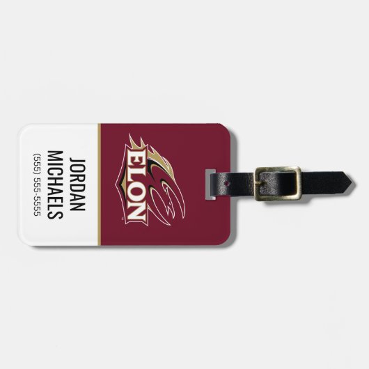 Elon Phoenix-Logo Gepäckanhänger (Vorderseite horizontal)