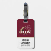 Elon Phoenix-Logo Gepäckanhänger (Rückseite vertikal)