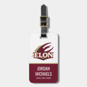 Elon Phoenix-Logo Gepäckanhänger (Vorderseite vertikal)