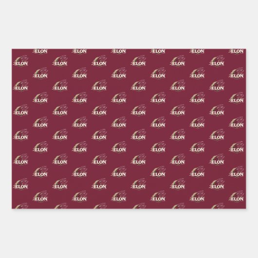 Elon Phoenix-Logo Geschenkpapier Set (Vorderseite)