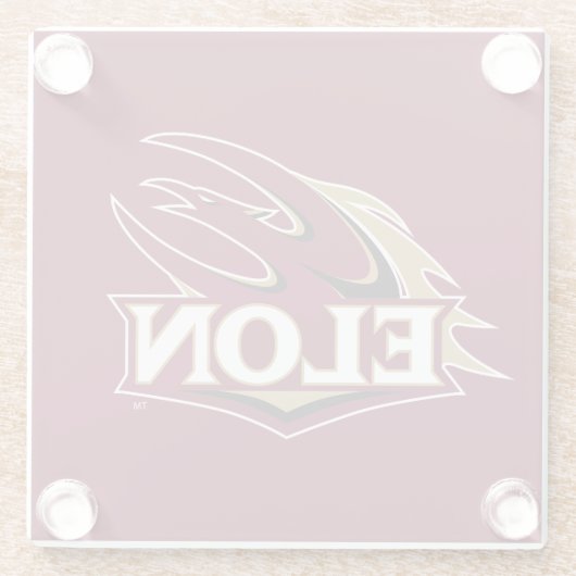 Elon Phoenix-Logo Glasuntersetzer (Rückseite)