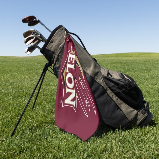 Elon Phoenix-Logo Golfhandtuch (Gras)