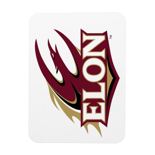 Elon Phoenix-Logo Magnet (Vertikal)