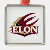 Elon Phoenix-Logo Ornament Aus Metall (Vorne)