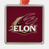 Elon Phoenix-Logo Ornament Aus Metall (Vorne)