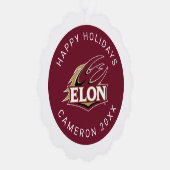 Elon Phoenix-Logo Ornament Karte (Rechts)