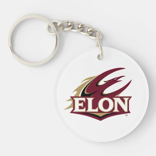 Elon Phoenix-Logo Schlüsselanhänger (Vorderseite)