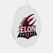 Elon Phoenix Ornament Aus Metall (Vorderseite Rechts)