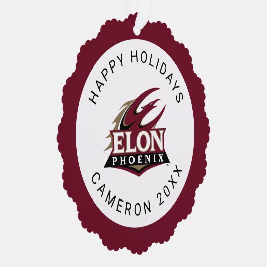 Elon Phoenix Ornament Karte (Rechts)