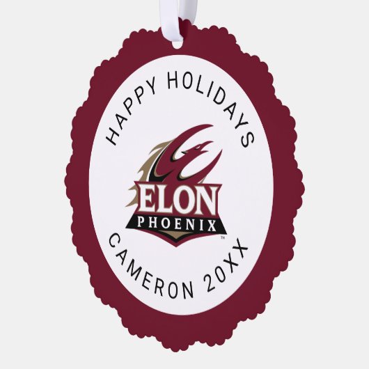 Elon Phoenix Ornament Karte (Links)