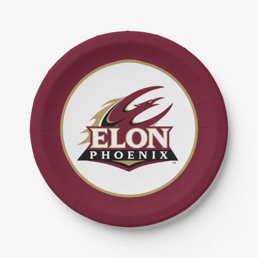 Elon Phoenix Pappteller (Vorderseite)