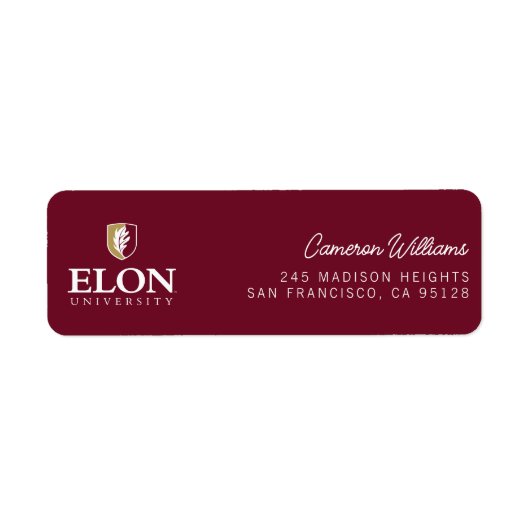 Elon University Abschluss (Vorne)