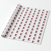 Elon University Abschluss Geschenkpapier (Ungerollt)