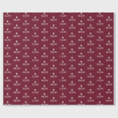 Elon University Abschluss Geschenkpapier (Flach)