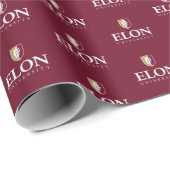 Elon University Abschluss Geschenkpapier (Rolleneckpunkt)