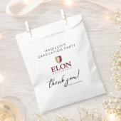Elon University Abschluss Geschenktütchen (Ausgeschnitten)