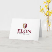 Elon University Abschluss | Glückwünsche Karte (Gelbe Blume)