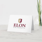Elon University Abschluss | Glückwünsche Karte (Vorderseite)