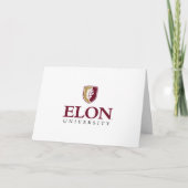 Elon University Abschluss | Glückwünsche Karte (Vorderseite)