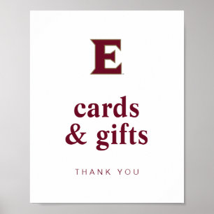 Elon University Abschluss Poster