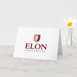 Elon University Abschlussfeier Herzlichen Glückw Karte