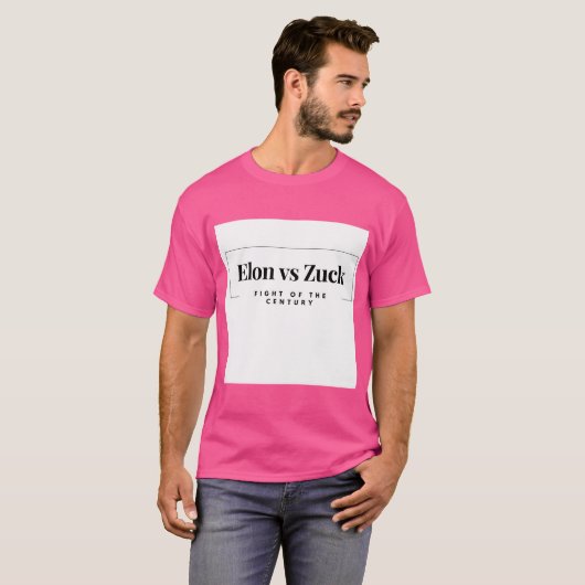 Elon Vs Zuck T-Shirt (Vorne ganz)