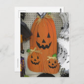Elongated Pumpkin Postkarte (Vorne/Hinten)