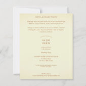 Eloped Budget Photo Just Married Hand Lettered (Rückseite)