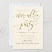 Elopement, glücklicherweise immer nach dem Party,  Einladung (Vorderseite)