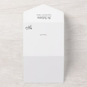 Elopement Wedding Ankündigung Save the Date (Außenbereich)