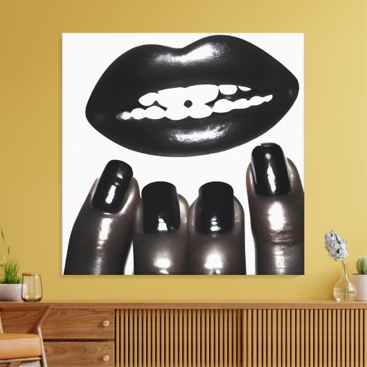 Eloquent Abstracts Leinwanddruck (Insitu (Wohnzimmer))