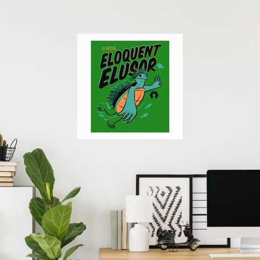 Eloquent Elusor Release Poster (Heimbüro)