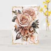 Eloquent Rose von Grace Karte (Gelbe Blume)