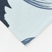 Eloquent Silence Zitat Kunst für Serendekor Fleecedecke (Ecke)