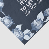 Eloquent Silence Zitat Kunst für Serendekor Seidenpapier (Ausschnitt)