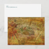 Eloquent Tapestry Postkarte (Vorne/Hinten)