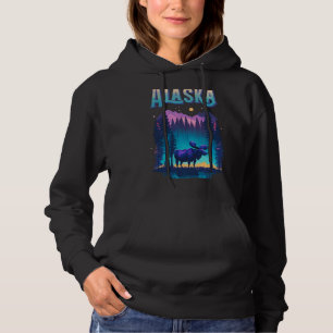Elose Alaska Vacation Elche Alaska Yukon Elche Hoodie