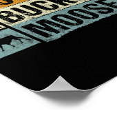 Elose Jagd Buck Buck Moose Poster (Ecke)