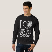 Elote Corn Roasted Mexican Street Corn Sweatshirt (Vorne ganz)