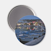 Elounda nach Nacht Magnet (Vorderseite/Rückseite)